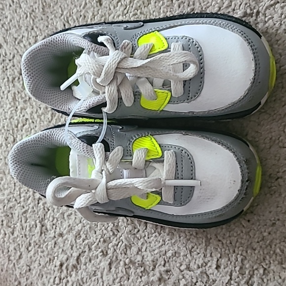 Gray white and neon yellow 6c nikes - Picture 1 of 6